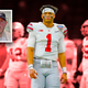 Dan Orlovsky (inset) and Justin Fields.